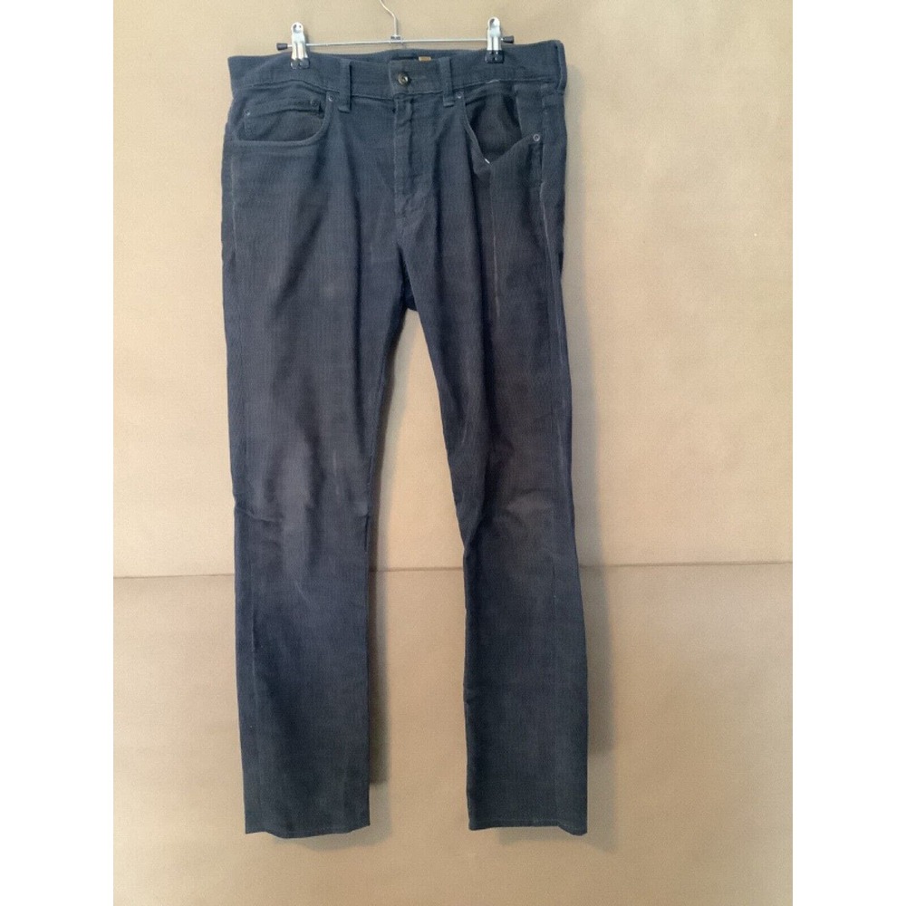 J.Crew Mercantile Mens Pant 31x30 Grey Corduroy Straight Preppy